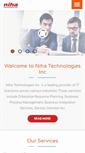 Mobile Screenshot of nihatech.com